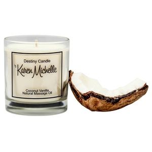 Coconut Vanilla Scented Massage Oil Destiny Candle